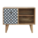 District Pattern 2 Drawers Mini Cabinet by Lavishway | Hallway Cabinets-60230