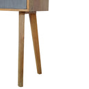 Divine Line Grey Painted 1 Drawer Desk by Lavishway | Reclaimed Wood Desks-59017