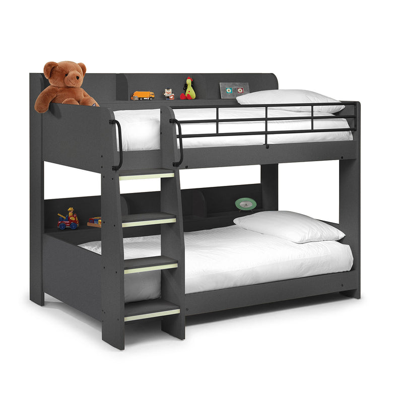 Domino Wooden Eccentric Bunk Bed by Lavishway | Wooden Beds-20390