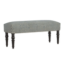 Durrie Style Woven Fabric Bench by Lavishway | Benches & Storage Benches-60215