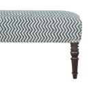 Durrie Style Woven Fabric Bench by Lavishway | Benches & Storage Benches-60219