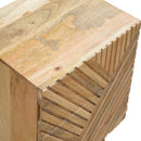 Earlwood Solid Wood 2 Drawers Bedside Cabinet by Lavishway | Bedside Tables-59068