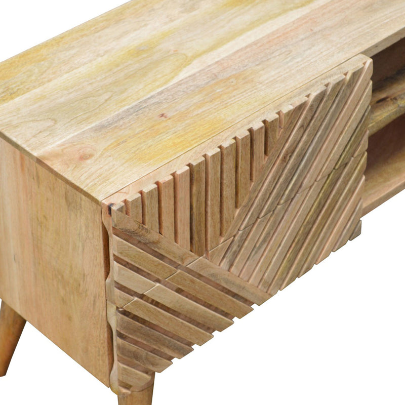 Earlwood Solid Wood 2 Drawers Media Unit by Lavishway | TV Units Cabinets-59037