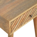 Earlwood Solid Wood 1 Drawer Bedside Table by Lavishway | Bedside Tables-59083