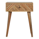 Earlwood Solid Wood 1 Drawer Bedside Table by Lavishway | Bedside Tables-59081