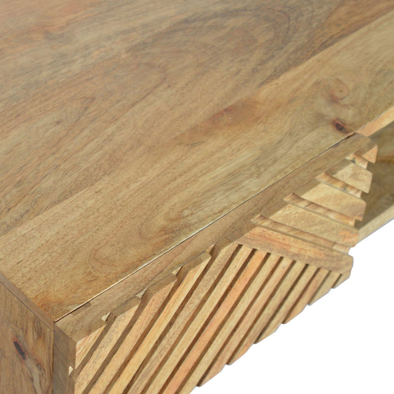 Earlwood Solid Wood 1 Drawer Writing Desk by Lavishway | Reclaimed Wood Desks-59029