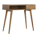 Earlwood Solid Wood 1 Drawer Writing Desk by Lavishway | Reclaimed Wood Desks-59026