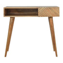 Earlwood Solid Wood 1 Drawer Writing Desk by Lavishway | Reclaimed Wood Desks-59027