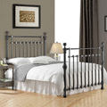 Edward Classic Design Metal Bed by Lavishway | Metal Beds-35794