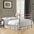 Edward Classic Design Metal Bed by Lavishway | Metal Beds-35795