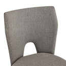 Ella Beige Linen Fabric Dining Chair Set of 2 by Lavishway | Dining Chairs-25704