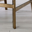 Ella Grey Linen Fabric Barstool by Lavishway | Bar Stools-25721