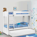 Ellie White Underbed Storage Drawer by Lavishway | Bed Drawer-20353