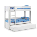 Ellie White Underbed Storage Drawer by Lavishway | Bed Drawer-20356