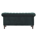 Emerald Green Velvet 2 Seater Sofa by Lavishway | Velvet Sofa-60275