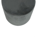 Emerald Green Velvet Footstool With Gold Base by Lavishway | Footstool-60194