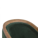 Emerald Green Velvet Occasional Chair by Lavishway | Bedroom Chairs-60151