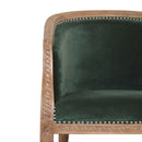 Emerald Green Velvet Occasional Chair by Lavishway | Bedroom Chairs-60150