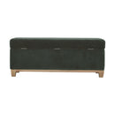 Emerald Green Velvet Storage Bench by Lavishway | Benches & Storage Benches-60146