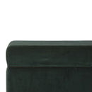 Emerald Green Velvet Storage Bench by Lavishway | Benches & Storage Benches-60142