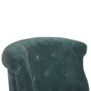 Emerald Velvet Deep Button Accent Chair by Lavishway | Accent Chairs-60280