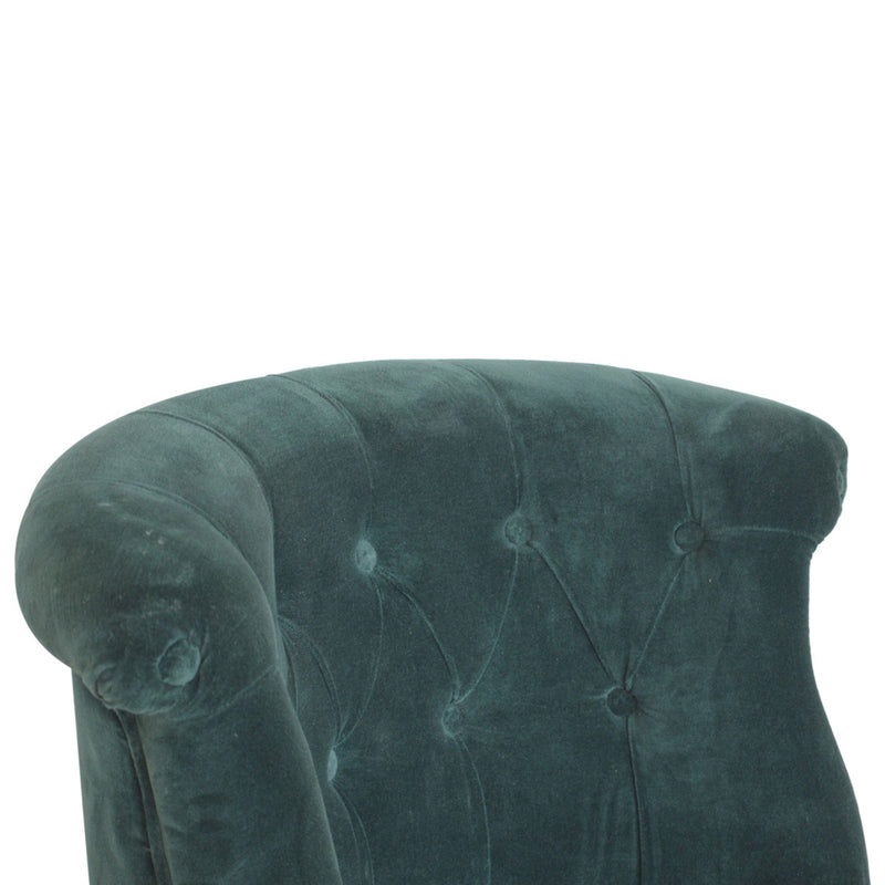Emerald Velvet Deep Button Accent Chair by Lavishway | Accent Chairs-60280
