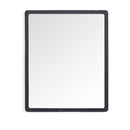 Emilia Dark Grey Walnut Effect Wall Mirror by Lavishway | Wall Mirrors-25651