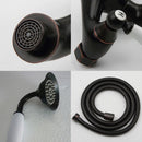 European Black Bathtub Tap & Hand Shower by Lavishway | Bathtub Faucets-49421