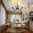 European Black Wrought Iron Chandelier by Lavishway | Pendant Lighting-50428