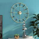 European Style Round Metal Wall Clock by Lavishway | Wall Clocks-50741