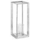Farrah Silver Aluminum Candle Stand by Lavishway | Candle Holders-26884