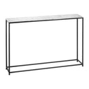Farrah Silver Top Console Table by Lavishway | Hallway Console Table-26876