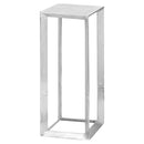 Farrah Silver Aluminum Plant Stand by Lavishway | Side Tables-26892
