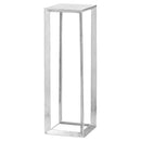 Farrah Silver Aluminum Plant Stand by Lavishway | Side Tables-26891