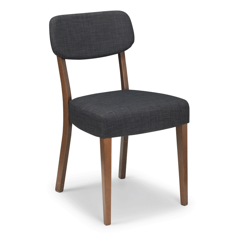 Farringdon Walnut Solid Beech Dining Chair by Lavishway | Dining Chairs-20339