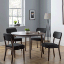 Farringdon Walnut Solid Beech Dining Chair by Lavishway | Dining Chairs-20338