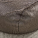 Faux Sheepskin Upholstered Bean Bag by Lavishway | Bean Bag Chair-25640