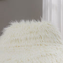 Faux Sheepskin Upholstered Bean Bag by Lavishway | Bean Bag Chair-25646