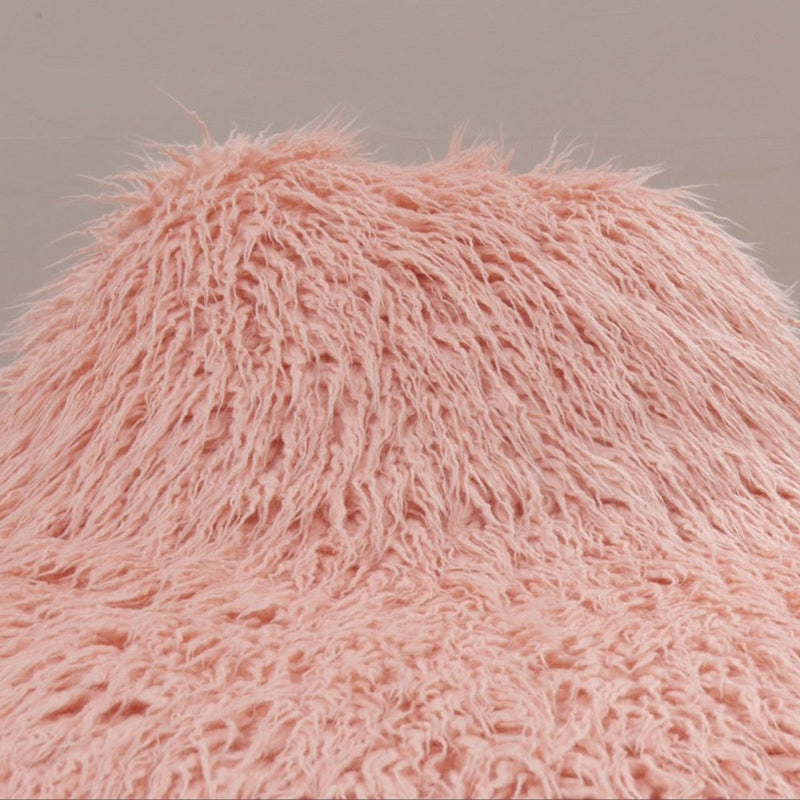 Faux Sheepskin Upholstered Bean Bag by Lavishway | Bean Bag Chair-25642