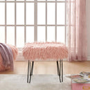 Faux Sheepskin Dressing Table Stool by Lavishway | Dressing Table Stools-25622