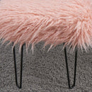 Faux Sheepskin Dressing Table Stool by Lavishway | Dressing Table Stools-25624
