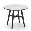 Firenze Marble Top Effect Lamp Table by Lavishway | Side Tables-20316