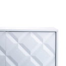 Flo White Wooden 3 Doors Sideboard by Lavishway | Sideboards-25612