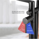 Floor Standing Bathtub Tap & Hand Shower by Lavishway | Bathtub Faucets-49498