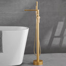 Floor Standing Bathtub Tap & Hand Shower by Lavishway | Bathtub Faucets-49488