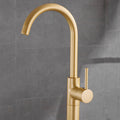 Floor Standing Bathtub Tap & Hand Shower by Lavishway | Bathtub Faucets-49451