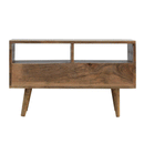 Floral Bone Inlay 2 Drawers Media Unit by Lavishway | TV Units Cabinets-60170