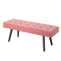 Florrie Upholstered Velvet Bench by Lavishway | Benches & Storage Benches-25597