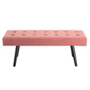 Florrie Upholstered Velvet Bench by Lavishway | Benches & Storage Benches-25599
