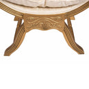French Gold Window Seat Damask by Lavishway | Stools & Pouffes-25589